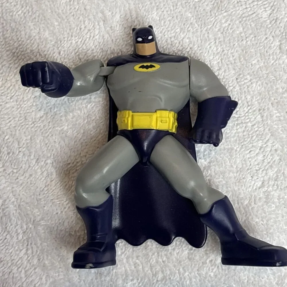 Vintage Burger King Kids Meal toy lot / Cartoon Network and DC Comics characters
